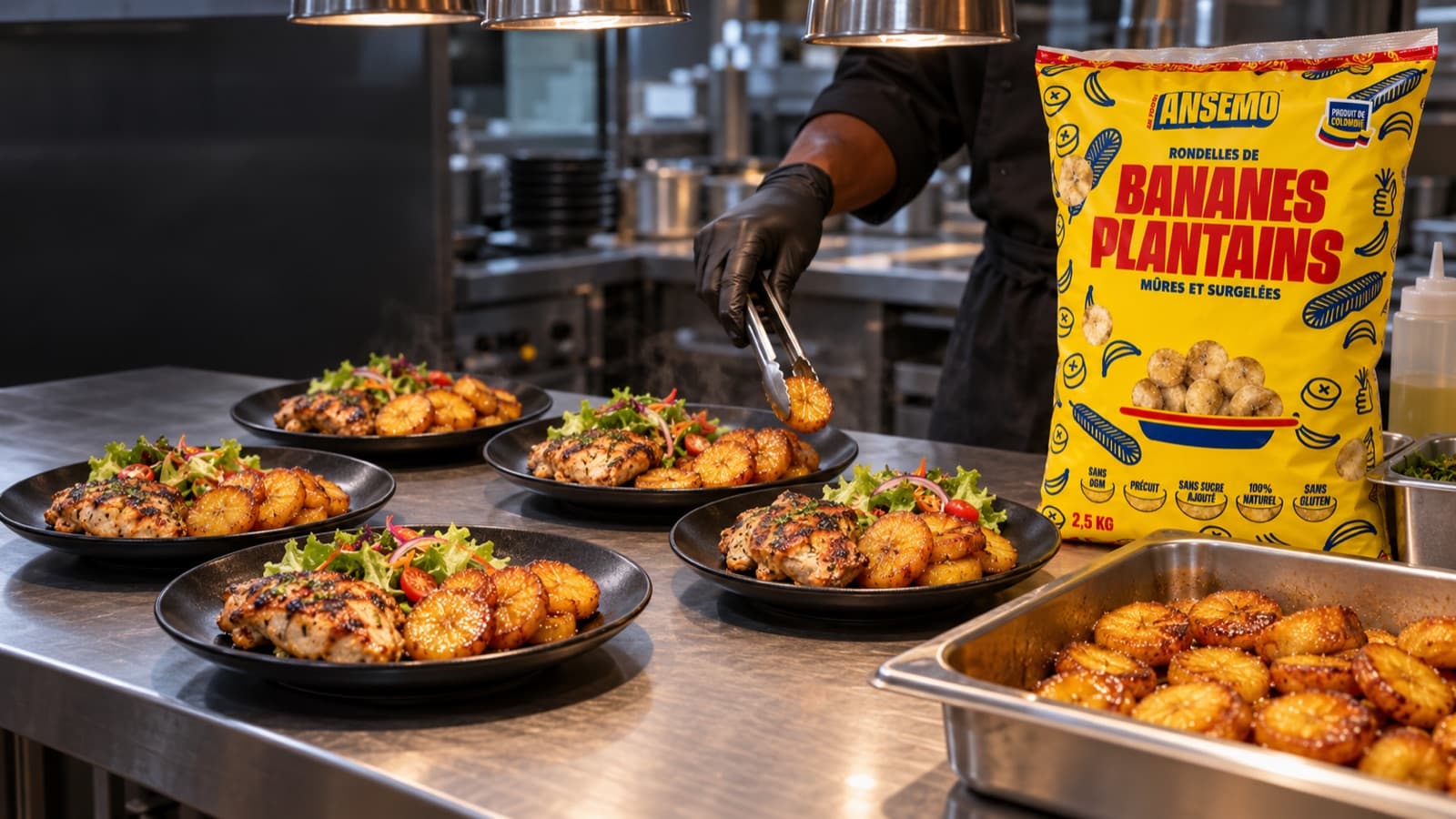 Banane plantain surgelée ANSEMO : le produit qui simplifie la cuisine pro — ANSEMO