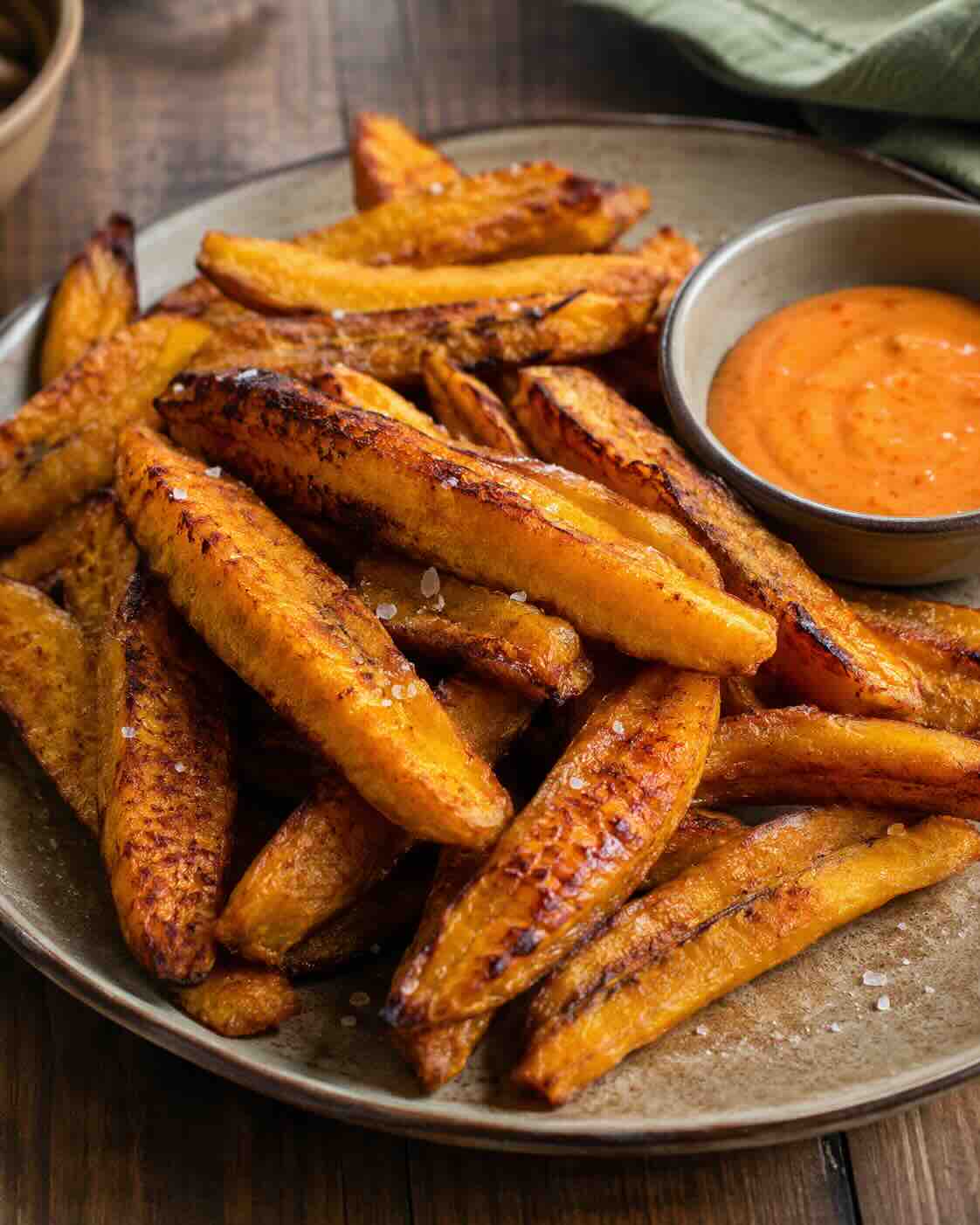 Frites de plantain croustillantes — recette ANSEMO
