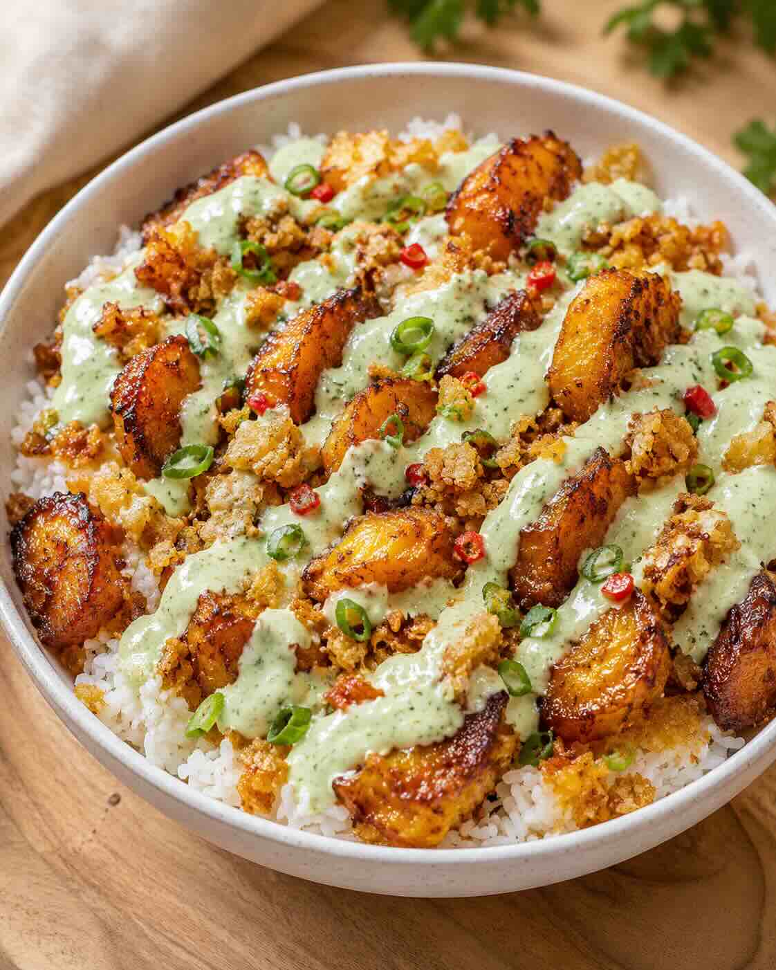 Riz croustillant à l'alloco — recette ANSEMO