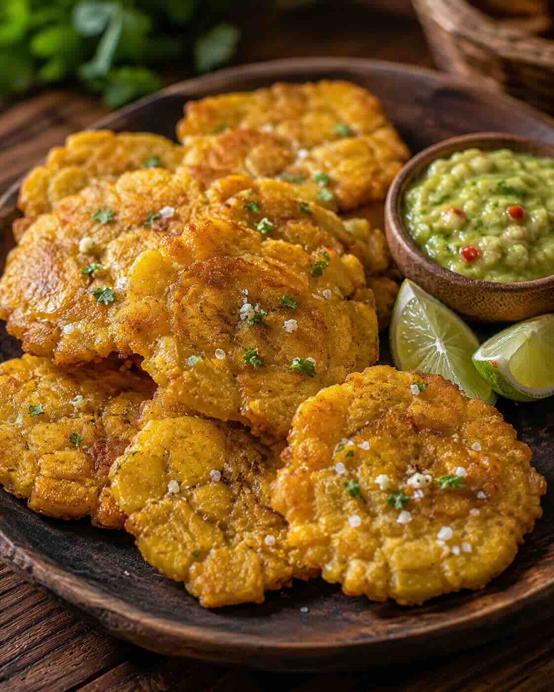 Tostones de plantain vert — recette ANSEMO