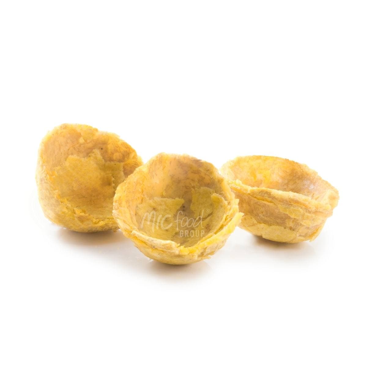 Canapés de plantain vert